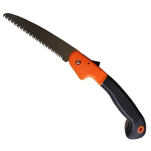 Sirius Survival 7 Inch Blade Folding Carbon Steel Camp Saw w Slip Resistant Grip - Picture 1 of 7