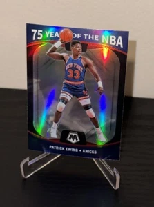 2021-22 Panini Mosaic 75 Years of the NBA Patrick Ewing #93 HOF - Picture 1 of 2