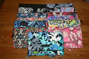 Vera Bradley Jewelry Organizer Travel ALL WRAPPED UP JEWELRY ROLL case bag NEW - Picture 1 of 50