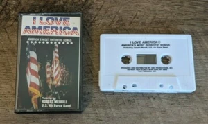 I Love America Cassette America's Most Patriotic Songs Robert Merrill USAF Band - Picture 1 of 1