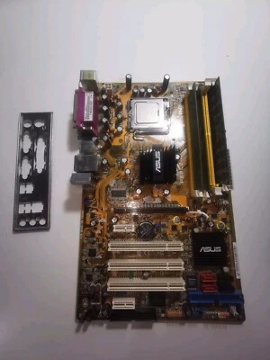 MAINBOARD-SCHEDA MADRE PER PC FISSO - ASUS - P5PL2-E COMPLETA DI CPU E RAM  - Immagine 1 di 4