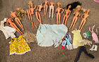 Vintage Mattel Inc 1966 Barbie Lot Twist N Turn Barbies mit einigen Zubehörteilen