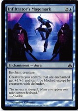 Infiltrator's Magemark *FOIL Common* Magic MtG x1 Guildpact SP