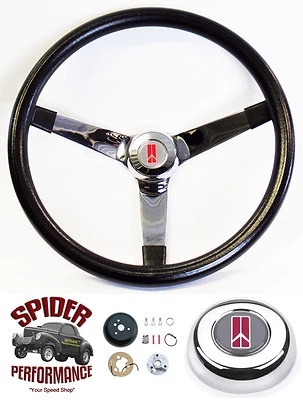 1964-1966 Oldsmobile руль 14 3/4» винтажный хром - Изображение 1 из 4