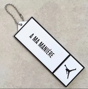 Nike Air Jordan 12 A Ma Maniere Tag Key Chain (White) - Picture 1 of 1