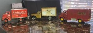 Menge 3 Druckguss Metall LKW erster Gang 1:34 (gebraucht) - Bild 1 von 6