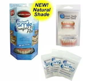 Instant Smile Comfort Flex natürliche + untere Furniere + 3 Packs Impression Perlen - Bild 1 von 5