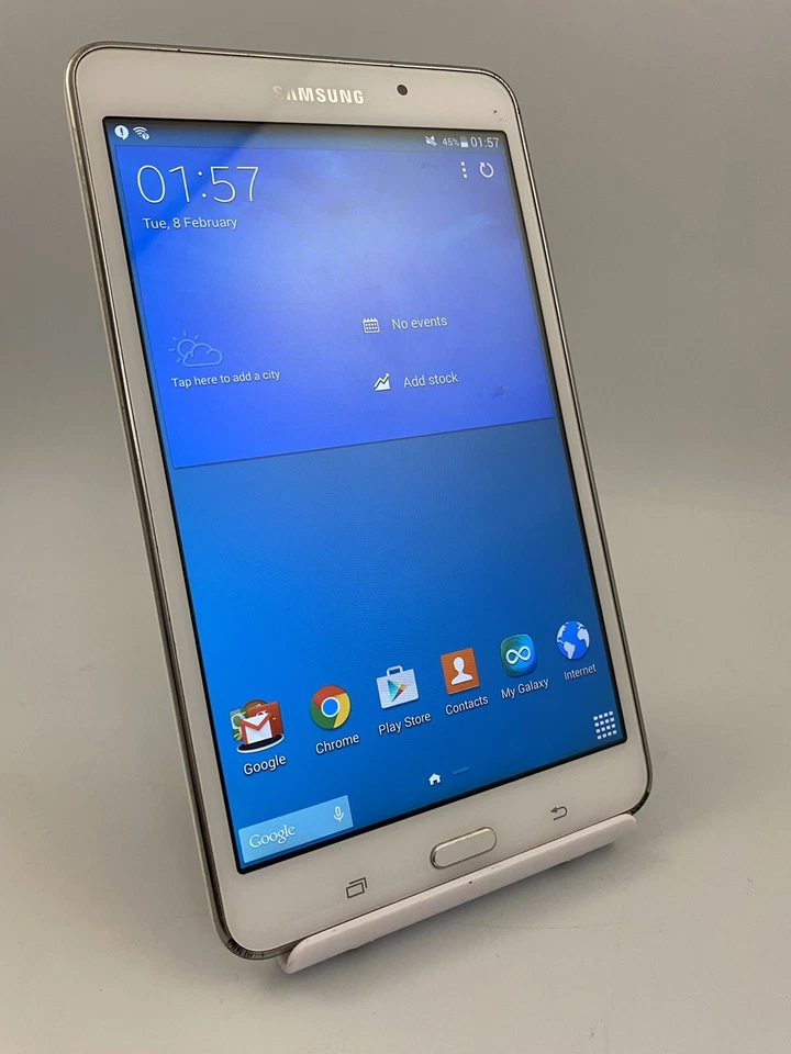 Samsung Galaxy Tab 4 7.0 SM-T230 White Wi-Fi 8GB 7" 3MP Android Tablet - Image 1 of 4