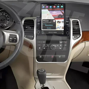 Carplay Android Car Stereo Radio GPS Navi For Jeep Grand Cherokee 2011 2012 2013 - Picture 1 of 21