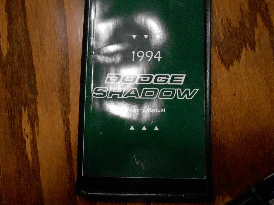94 Dodge Shadow Owners Operators Manual - Image 1 of 1