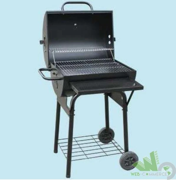 BARBECUE BARBEQUE BRACIERE A CARBONELLA CARBONE EL GAUCHO CON RUOTE L63xP68xH100 - Immagine 1 di 1