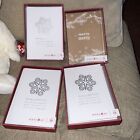 Lot of 4 New Mara Mi Foil & Glitter Boxed Christmas Cards 40 cards total NEW