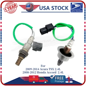 Juego (2) Sensor de oxígeno aguas arriba y aguas abajo para Acura TSX Honda Accord - Imagen 1 de 5