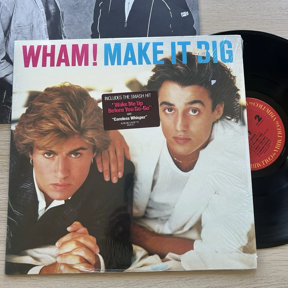 WHAM! Make It Big 1984 Original 1st Press In SHRINK +HYPE Complete W/Sleeve EX - Image 1 of 4