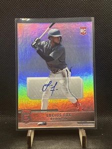 Lucius Fox 2022 Panini Chronicles Elite Autographs #38 Nationals 🔴🔵 - Bild 1 von 2