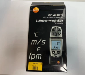 Testo 410-1 Air Velocity & Temperature Anemometer - Picture 1 of 8