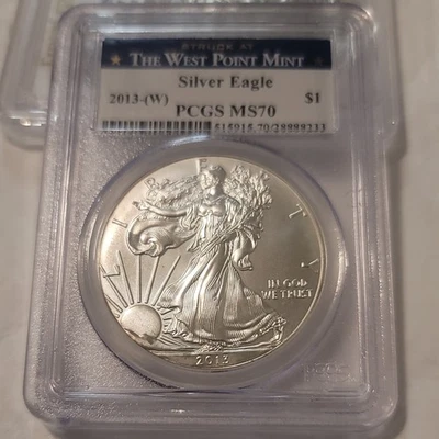 2013-W   $1      Eagle        PCGS  MS 70 - Image 1 of 4