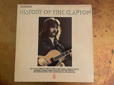 Eric Clapton - History Of Eric Clapton - 1972 2X LP Vinyl - Layla - VG+/VG+ - Image 1 of 4