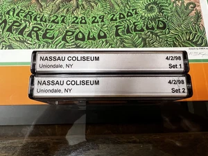 Phish Live Cassette 4/2/98 Nassau Coliseum, Uniondale, NY Set 1 & 2 - Picture 1 of 3