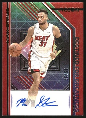 2021-22 Panini Recon Destined for Greatness Signatures Red #10 Max Strus /99 - Image 1 of 2