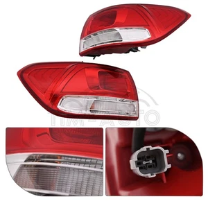 Pair Tail Light Lamp Outer Left & Right Side Halogen for 2016-2018 KIA Sorento - Picture 1 of 9