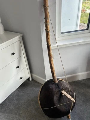 Gambian kora style guitar - Image 1 of 4