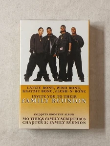 Layzie Wish Krayzie Flesh N Bone Family Reunion SEALED Cassette Tape Single - Foto 1 di 4