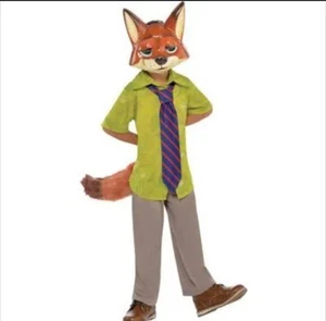 Disney Zootopia Nick Wilde Kostüm 3-4T NEU mit Etikett - Bild 1 von 2