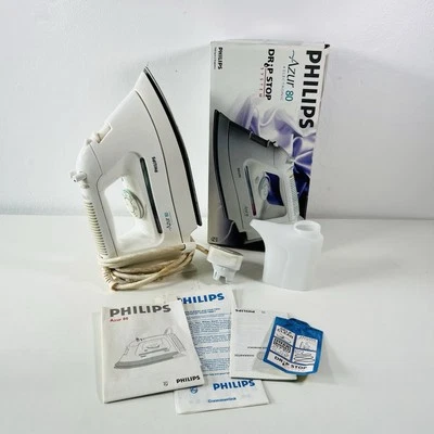 Philips Azur 80 Electronic Iron Garment Steam Drip Stop System HD 1719 Boxed - Image 1 of 4