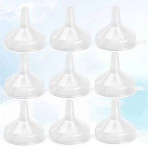 50 Pezzi Mini Imbuto per Facile Trasferimento Liquidi Uso Cucina e Cosmetico - Foto 1 di 12