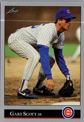 1992 Leaf #6 Gary Scott - Image 1 of 2