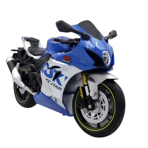 17cm Alloy 1/12 Scale For Suzuki GSX-R1000 Motorcycle Finished Model Toy Gifts - Picture 1 of 14