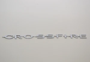 2004-2008 Chrysler Crossfire Emblem Logo Sign Letters Rear Trunk OEM - Bild 1 von 2
