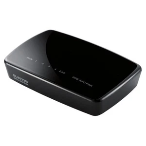 ELECOM Répéteur LAN WiFi sans Fil 11n g b 300Mbps Adaptateur Secteur Connexion F/S NEUF - Photo 1/3