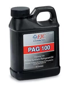 PAG 100 A/C Compressor Oil 8oz/ PAG Oil 100/ AC Oil/ A/C System Refrigerant Oil - Picture 1 of 1