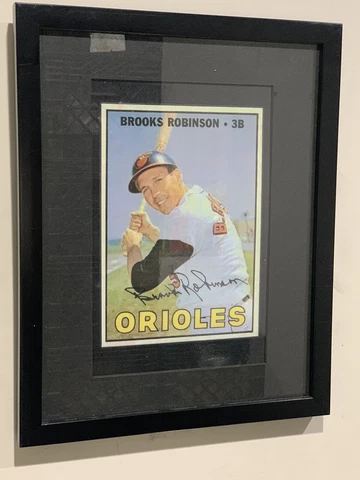 1967 Topps STYLE Brooks Robinson (custom Mini Poster) Frame Not Included (READ) Cover