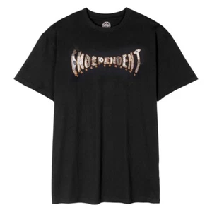 INDEPENDENT TRUCK CO' Skateboard T Shirt - Genuine Parts / Black - Medium - Picture 1 of 3