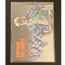 Captain Joe Shoes MWFP Major Wrestling Figure Podcast Card Auto Autograph