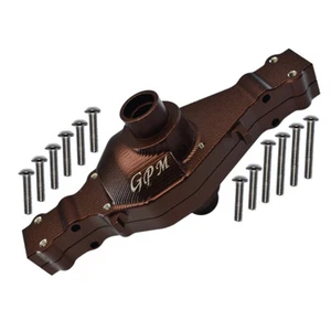 NEW GPM Alum Center Gear Box Brown for Tamiya 1/14 Truck FREE US SHIP - Picture 1 of 5