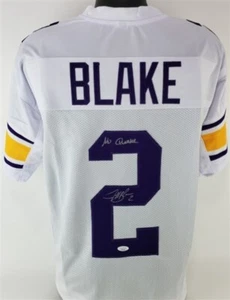 Jeff Blake Signed East Carolina Pirates Jersey Inscribed "No Quarter" (JSA COA) - Picture 1 of 7