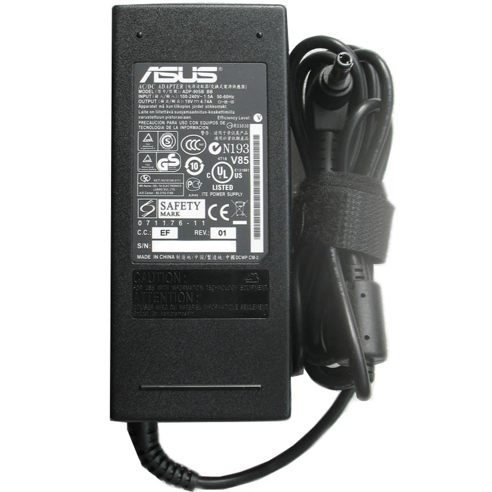 Caricabatterie ORIGINALE per ASUS alimentatore 90W 19V 4.74A - ADP-90SB BB - Immagine 1 di 1