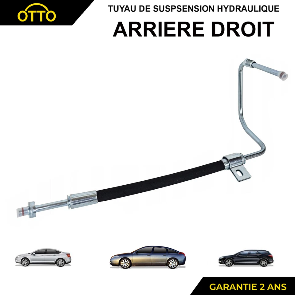 PARTSLINE Tuyau Hydraulique ARRIERE DROIT pour CITROEN C5 (X7) C6 - 5270VF 1691367580