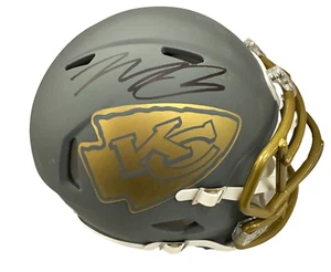 Marquise Brown Signed Kansas City Slate Mini Football Autographed Helmet (PIA & - Picture 1 of 2
