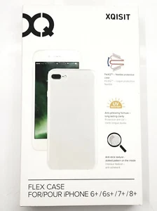 XQISIT Transparent Flex Case For iPhone 6+ / 6s+ / 7+ / 8+ - Picture 1 of 3