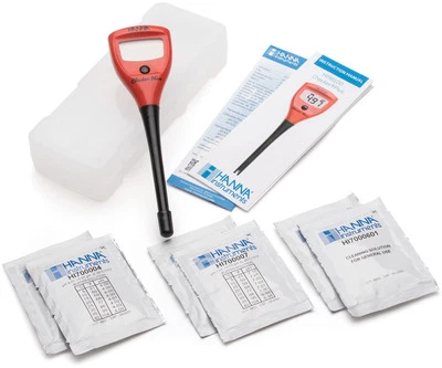 Probador de pH Hanna Instruments Checker Plus LCD HI98100 AHORRA $$ CON BAHÍA HIDRO $$ Foto 1 de 4