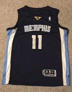Mike Conley Memphis Grizzlies Adidas Clima Cool Jersey Size 52 Stitched - Picture 1 of 3