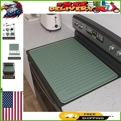 Elegante alfombrilla de inducción de silicona de 28" x 20" - Protege y seca platos Foto 1 de 4