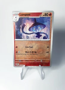 Pokémon TCG Lampent - 037/167 - Reverse Holo - Twilight Masquerade - Picture 1 of 2