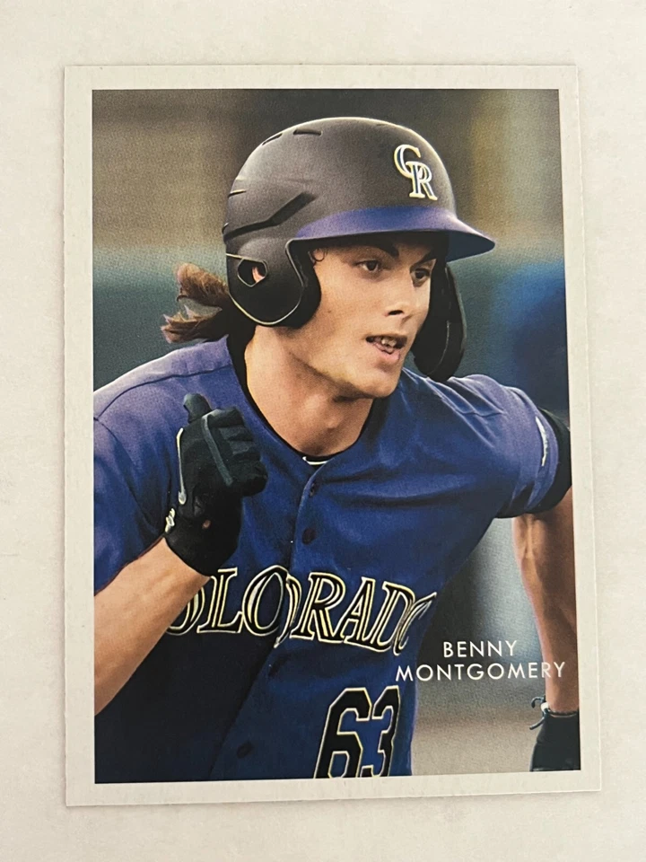 BENNY MONTGOMERY 2022 Topps Heritage Minor League Baseball Stars #15 - Image 1 of 1