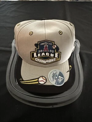New ERA 2002 American League Champions Anaheim Angels Cap Championship Series WS - Image 1 of 4